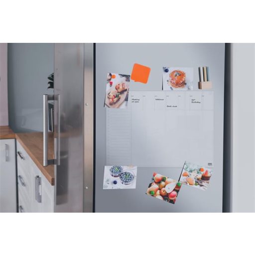 Tervezőtábla, akril, heti, fali/asztali, A3, NOBO "Home"