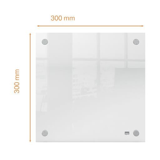 Emlékeztetőtábla, akril, fali, 30x30 cm, NOBO "Home", átlátszó