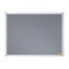 Üzenőtábla, alumínium keret, 60x45 cm, NOBO "Essentials", szürke