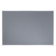   Üzenőtábla, alumínium keret, 180x120 cm, NOBO "Essentials", szürke