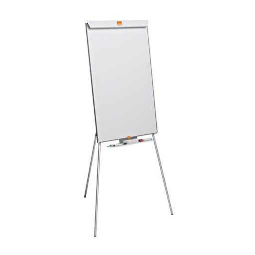 Flipchart tábla, mágneses felület, 67,5x100 cm, NOBO "Essentials", fehér