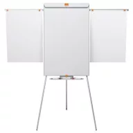   Flipchart tábla, mágneses felület, 2 db segédkarral, NOBO "Essentials", fehér