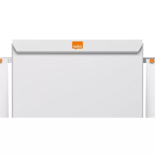 Flipchart tábla, mágneses felület, 2 db segédkarral, NOBO "Essentials", fehér