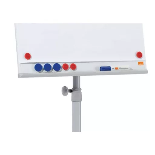 Flipchart tábla, mobil, mágneses felület, NOBO "Essentials", fehér