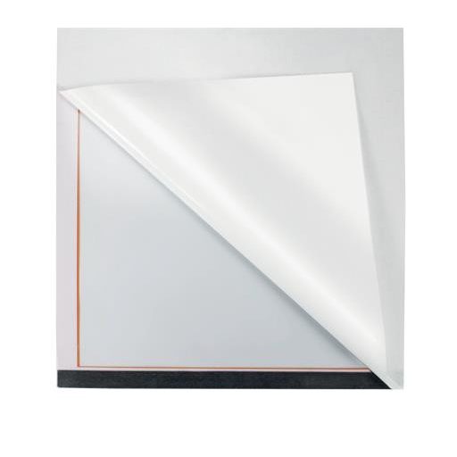 Posztertábla, fali, A4 méret, műanyag keret, 2 db, NOBO, narancs