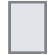   Posztertábla, fali, A4 méret, műanyag keret, 2 db, NOBO, ezüst