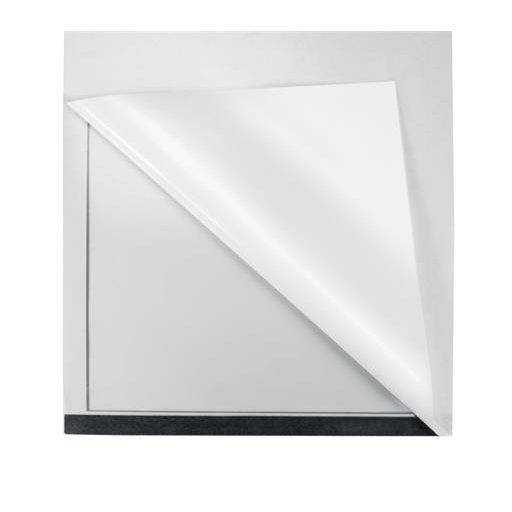 Posztertábla, fali, A4 méret, műanyag keret, 2 db, NOBO, ezüst