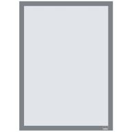   Posztertábla, fali, A3 méret, műanyag keret, 2 db, NOBO, ezüst