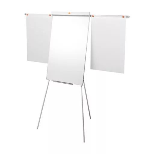 Flipchart tábla, mágneses felület, 2 db segédkarral, NOBO "Impression Pro"