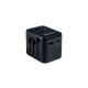 Utazóadapter, univerzális, USB-A(QC 3.0)/USB-C(PD20W)2xUSB, VERBATIM "UTA-02"