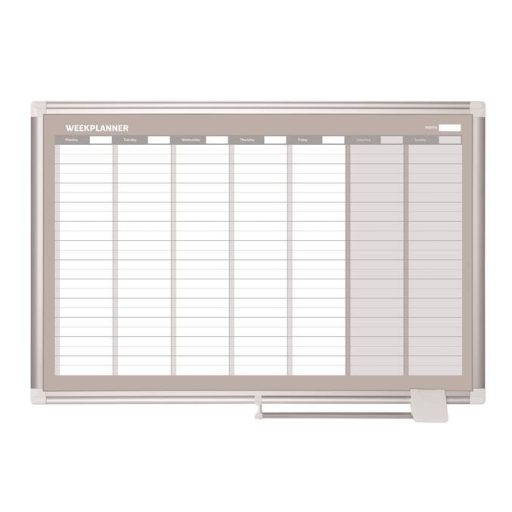 Heti tervezőtábla, mágneses, 90x60 cm, VICTORIA VISUAL