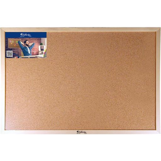Parafatábla, 60x90 cm, fa keret, VICTORIA VISUAL