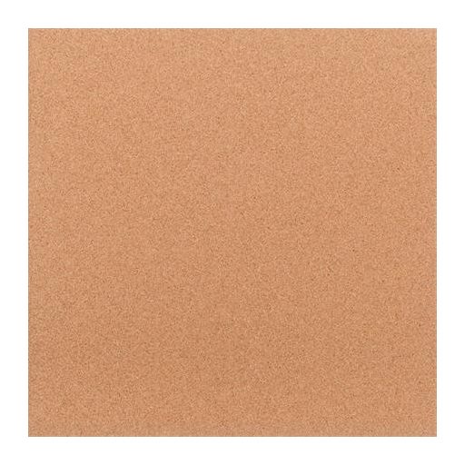 Üzenőtábla, keret nélkül, parafa, 40x40 cm, sima, VICTORIA VISUAL