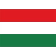 Zászló, magyar, címer nélkül, 60x90 cm