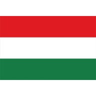 Zászló, magyar, címer nélkül, 80x120 cm